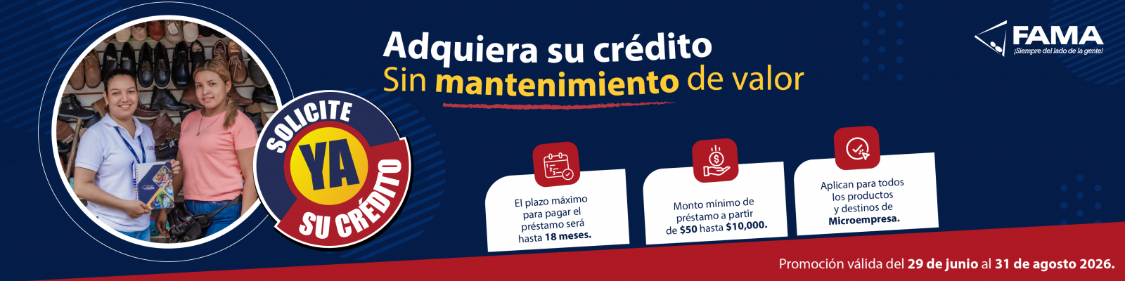 Sin mantenimiento de valor