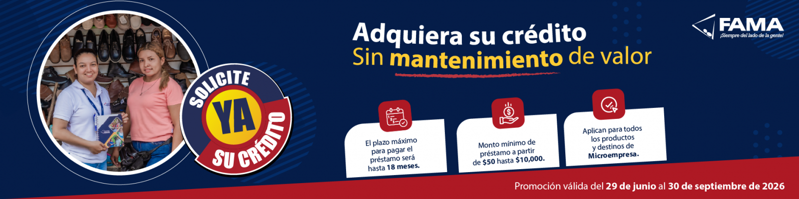 Sin mantenimiento de valor